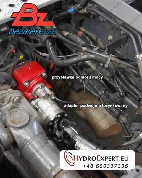 Przystawka odbioru mocy do skrzyni ZF 5-90GP/13.01 "ZF5-90GP/13.01" Przystawka odbioru mocy do skrzyni ZF 5-90GP/13.01 "ZF5-90GP/13.01"